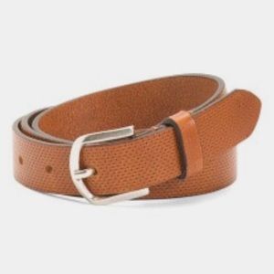 Fabio Corti Perforated Leather Belt
